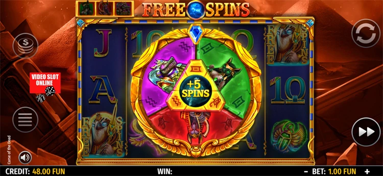 Curse of the Dead free spin