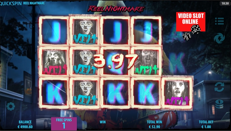 Reel Nightmare free spin