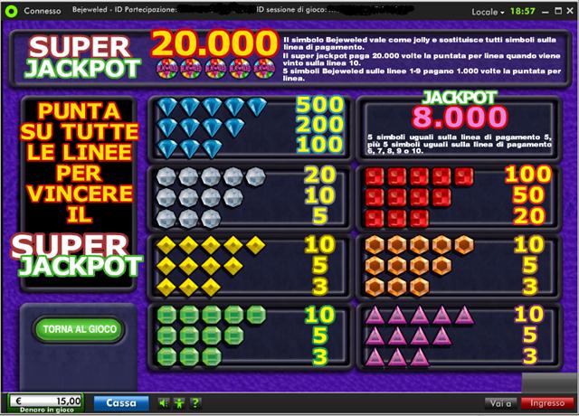 bejeweled jackpot